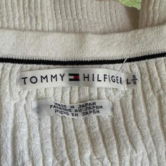Vintage Tommy Hilfiger Babydoll 3/4 Sleeve Sweater Size L - Picture 8 of 8